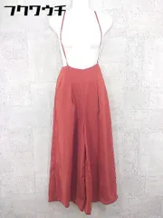 ◇ mysty woman ミスティウーマン キャミソール サロペット サイズF テラコッタ系 レディース 【中古】 【1101220016099】のサムネイル
