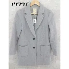 ■ Khaju カージュ SHIPS 長袖 チェスターコート サイズ36 グレー レディース 【中古】 【1101260004377】のサムネイル