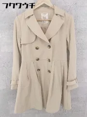 ◇ ALICIA PAGEBOY アリシア ページボーイ 長袖 トレンチコート サイズF ベージュ レディース 【中古】 【1101250011071】のサムネイル
