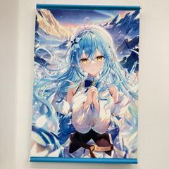 ホロライブ 雪花ラミィ B2タペストリー リン☆ユウ 美少女 グッズ 25