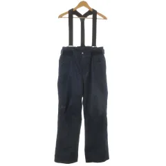 ヘリーハンセン HELLY HANSEN スキーウェア スノボパンツ スポーツ アウトドア L 紺 ネイビー サスペンダー付き 無地 長ズボン /AH47 ■ECC004のサムネイル