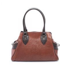美品】フェンディ エトニコ トートバッグ FF レザー アイボリー 肩掛け