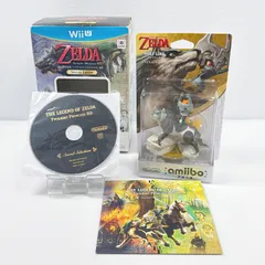 ゼルダの伝説 トワイライトプリンセスHD amiibo アミーボ未開封 ウルフリンク ZELDA CD付き ゲームソフト欠品 ニンテンドー Nintendo Wiiu 管理番号M1883