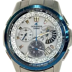 SEIKO セイコー OCW-M700 腕時計 ソーラー 電波 オシアナス OCEANUS シルバー ブルー チタニウム 時計 ファッション ファッション小物 アクセサリー メンズのサムネイル