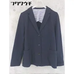 ◇ HUMAN WOMAN ヒューマンウーマン テーラード ジャケット サイズM ネイビー レディース 【中古】 【1102160000889】のサムネイル