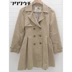 ◇ ◎ OLIVE des OLIVE オリーブ デ オリーブ 長袖 トレンチコート ブラウンべ レディース 【中古】 【1102190005878】のサムネイル