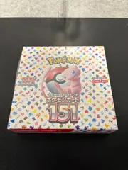 2026年最新】ポケモンカード 151 box 未開封の人気アイテム - メルカリ