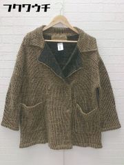 ◇ loaf LE TRICOT? 로프 긴 소매 재킷 사이즈 O 브라운 레이디스 [중고] [1102240007418]