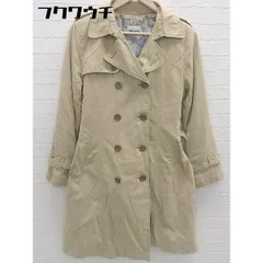 ◇ ◎ SHOO・LA・RUE シューラルー ベルト ライナー付 長袖 トレンチコート サイズL ベージュ レディース 【中古】 【1102230017571】のサムネイル