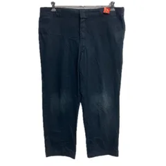 Dickies 874 ワークパンツ W42 ブラック ディッキーズ ジップアップ ビッグサイズ ワークウェア ワーク ボトムス 2605-272