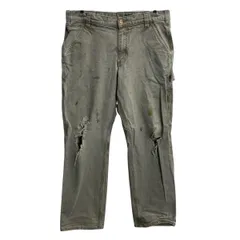 Carhartt ダック ペインターパンツ W34 ベージュ カーハート ジップアップ ダック地 ペインター ワークパンツ ワーク ボトムス 2605-292