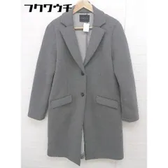 ■ ROSE BUD ローズバッド 長袖 チェスターコート サイズF グレー レディース  【中古】 【1106080008420】のサムネイル