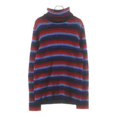 MONCLER (モンクレール) 18AW MAGLIONE TRICOT CICLISTA Turtle Neck Knit Sweater タートルネックニットセーター マルチカラーボーダーニットセーター D20979203100 マルチのサムネイル