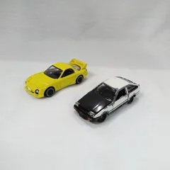ドリームトミカ 頭文字D 2台まとめ売り トヨタAE86スプリンタートレノ マツダRX-7 FD3S イニシャルD ミニカー おもちゃ・ホビー ハチロク傷多数 箱なし 現状 中古 X248のサムネイル