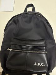 A.P.C アーペーセー オールブラック ポリミッド リュック バックパック 