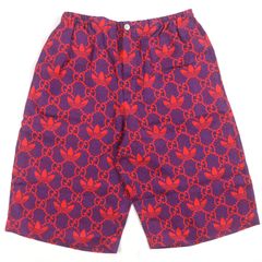 adidas×GUCCI グッチアディダスGGロゴ ショートパンツ 極上品 - メルカリ
