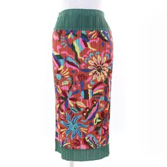 極美品 PLEATS PLEASE プリーツプリーズ ロングスカート 総柄 M - メルカリ