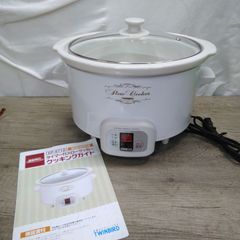 IRIS OHYAMA スロークッカー PSC-20K 取扱説明書付き - メルカリ