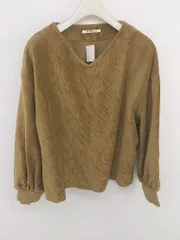 ◇ pual ce cin ピュアルセシン 長袖 トレーナー カットソー キャメル レディース P  【1302270000780】のサムネイル