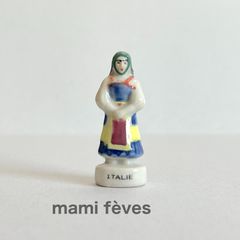 幸運のフェーヴ 月 ルナ フランス フェーブミニチュア陶器 - メルカリ