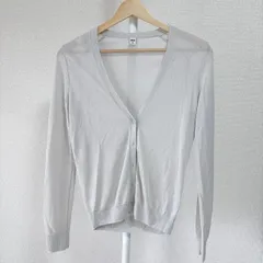 【UNIQLO ユニクロ】カーディガン　グレー　Mサイズ