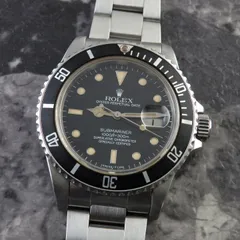 ロレックス サブマリーナ 16800 オールトリチウム パティーナ 1984年 ヴィンテージ アンティーク時計 自動巻 ROLEX SUBMARINERのサムネイル