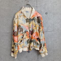 clane homme 1 美品 ペインティングアートブルゾン - メルカリ