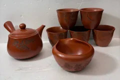 【常滑焼  陶聖  茶器揃】急須　湯呑  湯冷まし  茶器  焼き物