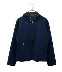 訳あり エルメス ブルゾン フード付き ジップアップ ジャケット L ネイビー メンズ SIZE L HERMESのサムネイル