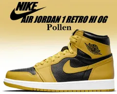 ナイキ エアジョーダン 1 レトロ ハイ OG NIKE AIR JORDAN 1 RETRO HI OG pollen/white-black 555088-701 スニーカー ポレン イエロー ブラック