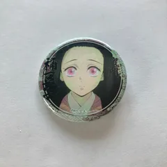 【N6】鬼滅の刃 キャラクター絵巻カフェ in ufotable cafe くじ引き缶バッジ 竈門禰豆子