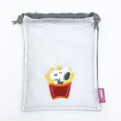 スヌーピー メッシュ巾着 ポテト SNOOPY