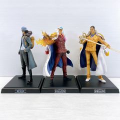 ■원피스 ONEPIECE ~VS해군편~ 피규어 이치 반 쿠지 아오이 붉은 개 황원 쿠잔 사카즈키 보르사리노 라스트 원상 B상 C상 세트 상자 없음 중고품■