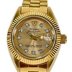 本物保証 正常可動 FENDI フェンディ 000 784 REGISTERED MODEL 腕時計 ゴールド 合金/ステンレススチール レディース 本物保証 正常可動 FENDI フェンディ 000 784 REGISTERED MODEL 腕時計