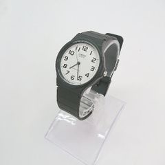 ◇ CASIO カシオ 動作未確認 軽量 MQ-24 ３針 クオーツ 見やすい 腕時計 ウォッチ ブラック サイズ- レディース E 【1304050036835】