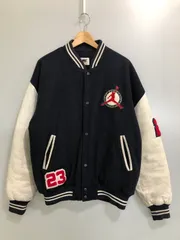 【現状渡し品】 NIKE ナイキ 90S AIR JORDAN FLIGHT CLOB STADIUM JACKET 90年代 エアジョーダン スタジアムジャケット メンズ アウター スタジャン 【146-260510-em-38-min】のサムネイル