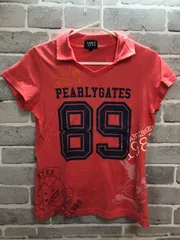 A【A40-41】◇ PEARLY GATES タグ表示サイズ0　オレンジ　トップスのサムネイル