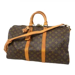 ルイ・ヴィトン(Louis Vuitton) ルイ・ヴィトン バッグ・ボストンバッグ モノグラム キーポルバンドリエール45 M41418 ブラウンメンズ レディース