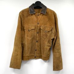 30s40s カウハイドレザーコサックジャケット M位 ビンテージ 