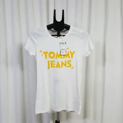 トミー ジーンズ 新品 レディース 半袖 Tシャツ L 0331