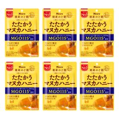 칸로 건강 목 사탕 타타카 마누카 꿀 80g × 6 봉지