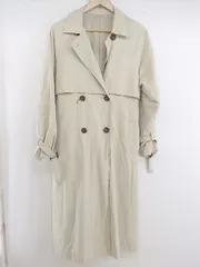 ◇ ◎ tiptop+pocket ボリューム袖 長袖 トレンチコート サイズF ベージュ系 レディース E  【1304200034391】のサムネイル