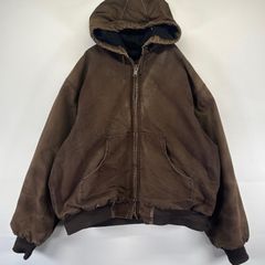 ミ*チ様 80s 90s Carhartt アクティブ ジャケット ブラック フ - メルカリ
