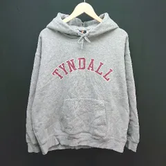 ◇ SIGNAL SPORTS シグナルスポーツ フード プリント 裏起毛 シンプル 長袖 パーカー サイズF グレー系 レディース E  【1304210025471】のサムネイル