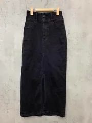 AZUL BY MOUSSY アズールバイマウジー ハイウエスト スカート sizeS/BLK ■■ レディース