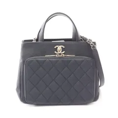 シャネル CHANEL ショルダーバッグ ビジネスアフィニティ マトラッセ 2WAY ネイビー キャビアスキン(グレインドカーフ) マトラッセ ビジネス アフィニティ 2wayハンドバッグのサムネイル