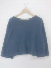 ◇ pual ce cin ピュアルセシン 長袖 トレーナー サイズF ネイビー系 レディース P  【1304250010376】のサムネイル