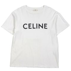 CELINE ロゴプリント コットン ジャージ グレー 半袖 Tシャツ - メルカリ