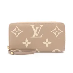 ルイ・ヴィトン LOUIS VUITTON ラウンド長財布 ジッピーウォレット バイカラー M69794 トゥルトレール/クレーム レザー ジッピー・ウォレット バイカラー レディース
