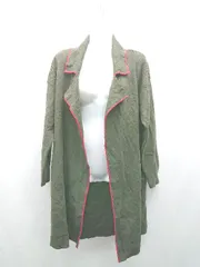 ◇ ZARA KNIT ザラ ケーブル ストレッチ 起毛 シンプル オシャレ 秋冬物 長袖 カーディガン サイズS グリーン メンズ E  【1307120006790】